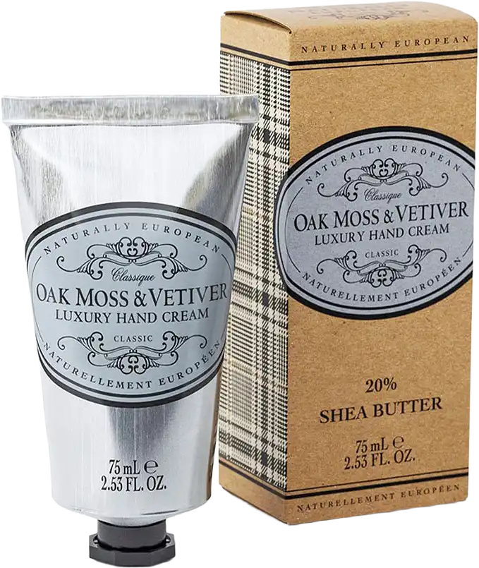 Luxury Hand Cream Oak Moss & Vetiver Handkräm, Naturally European 75ml