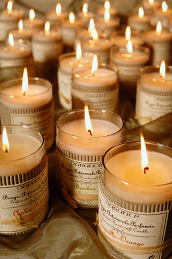 Handtillverkat doftljus Handcraft Candle Lavender, Durance 180g