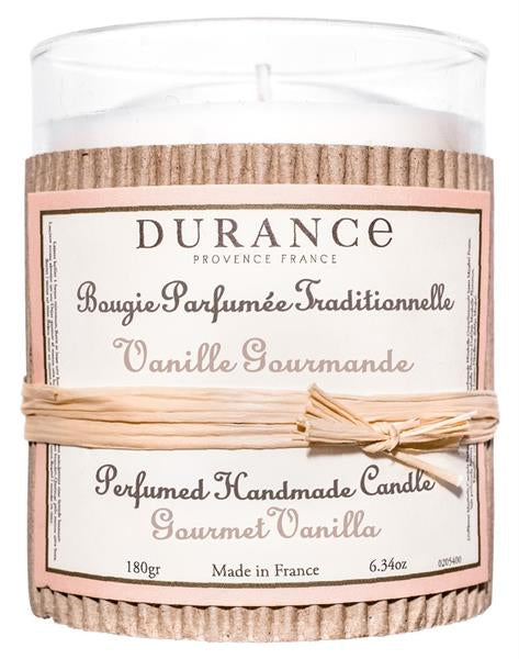 Handtillverkat doftljus Handcraft Candle Gourmet Vanilla, Durance 180g