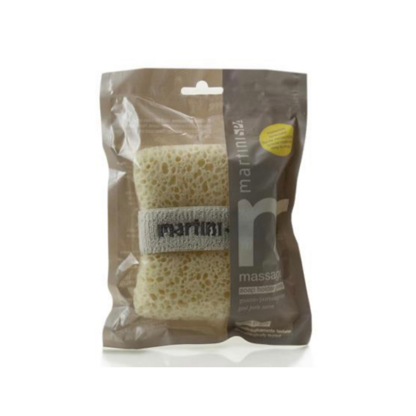 Bad och duschsvamp med tvålficka Soap Holder Glove, Martini Spa