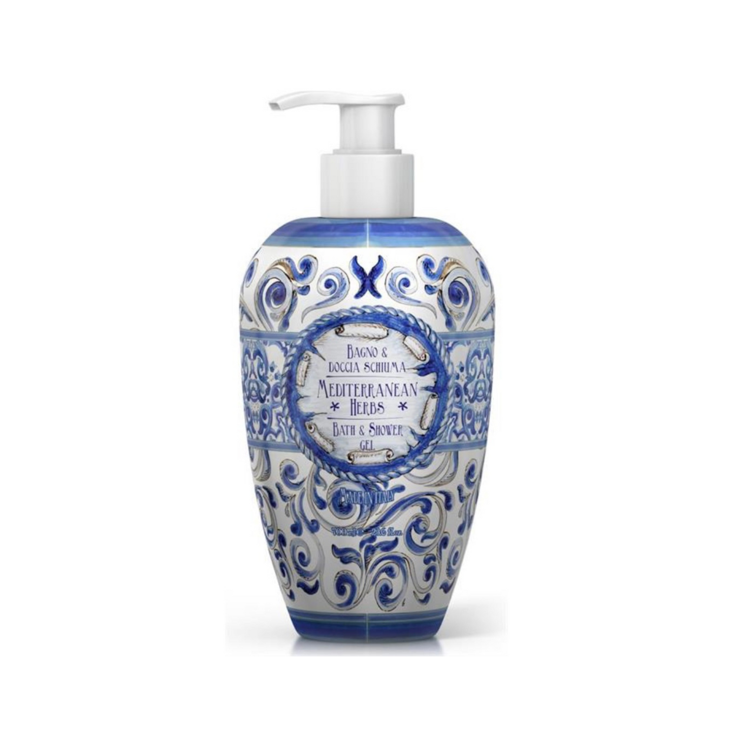 Bad och duschtvål Mediterranean Herbs, Rudy Profumi 700ml