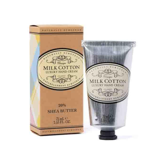 Luxury Hand Cream Milk Cotton Handkräm, Naturally European 75ml