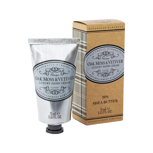 Luxury Hand Cream Oak Moss & Vetiver Handkräm, Naturally European 75ml