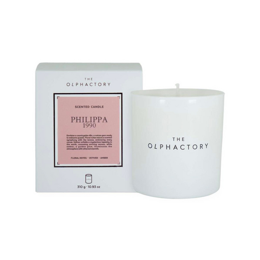 Lyxigt doftljus scented candle ceramic Philippa, The Olphactory 310 g