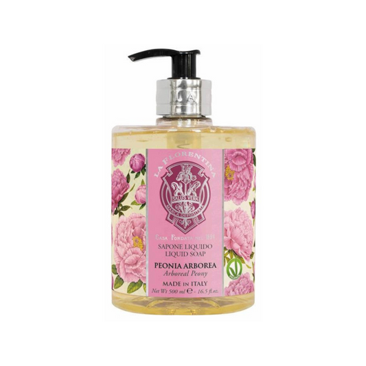 Flytande Handtvål Pion ”Peony Aborea” La Florentina, 500ml